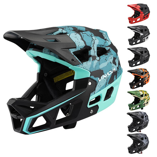 Full face mountain bike helmet - face,