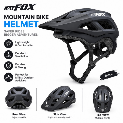 Mtb bike helmet men cycling - men's,