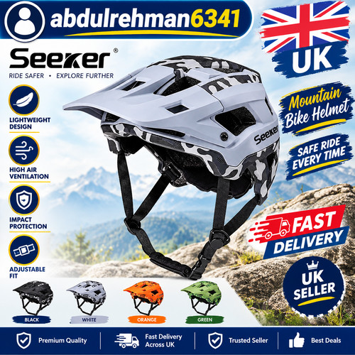 Seeker mtb cycling helmet camo - mtb,